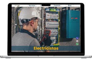 diseño paginas web para electricistas