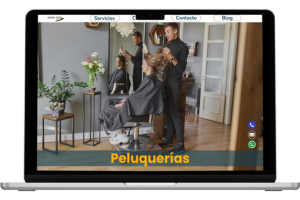 diseño paginas web para peluquerias