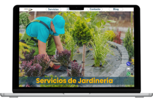 diseño paginas web para jardineros