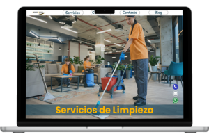 diseño paginas web para empresas de limpieza